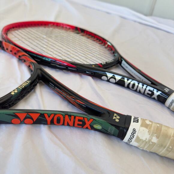 Yonex (2) Tennis Racquets Isometric Micro Core Black VCORE DUEL G / VCORE SV 98 - Picture 4 of 16